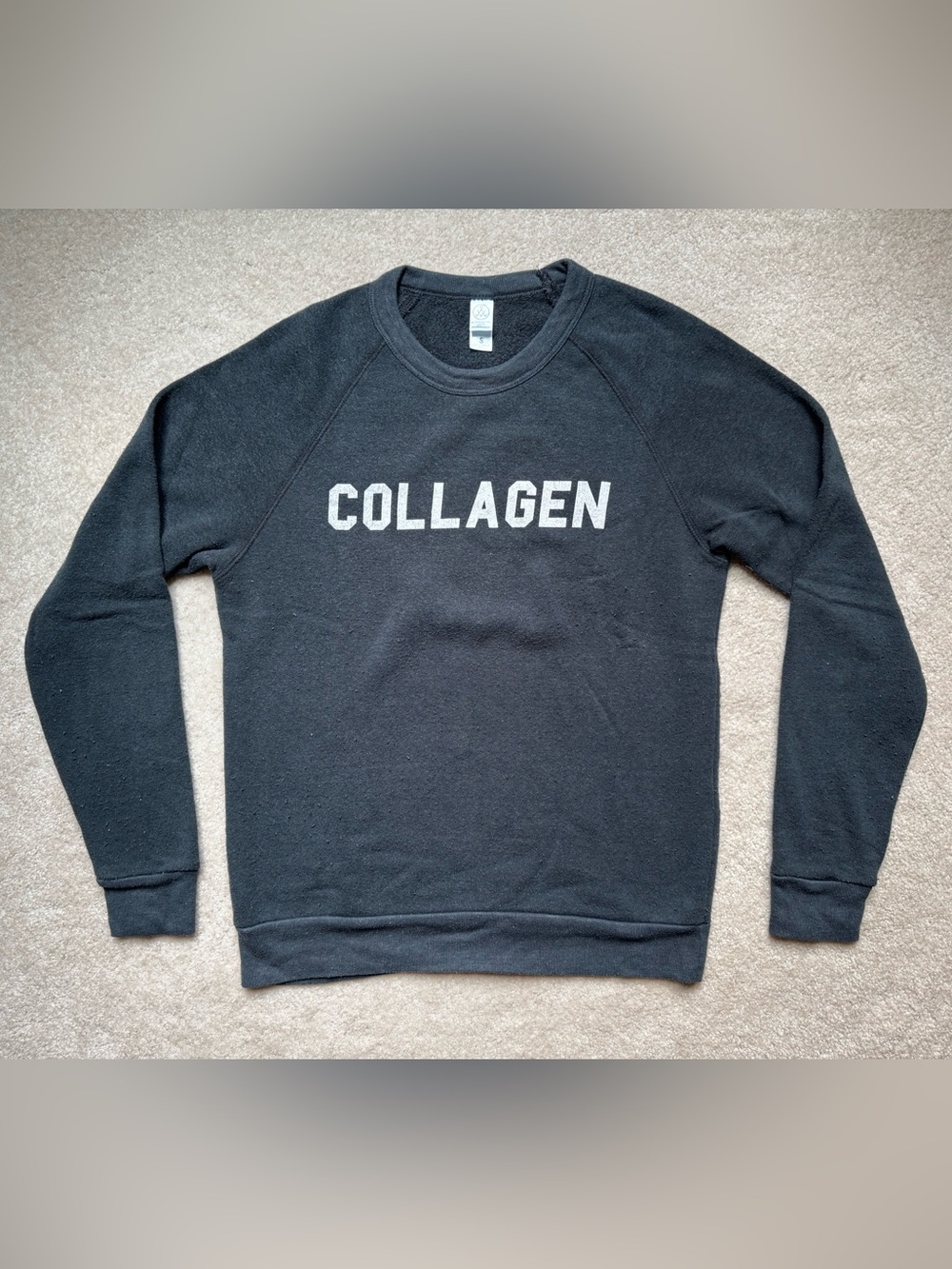 COLLAGEN Crewneck Sweatshirt Size Small